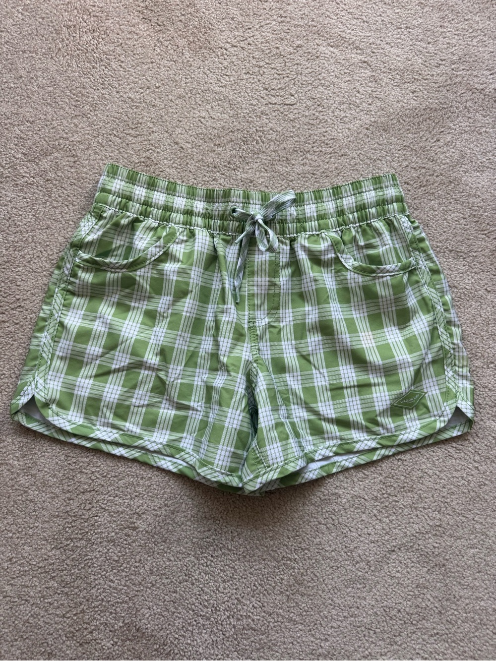 Green palaka shorts